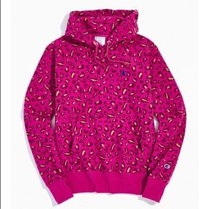 Exclusive champion Leopard Hoodie Sweatshirt